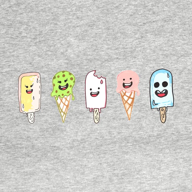 Ice cream van crew by drknice